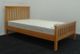 King single natural pine sienna bed and pocket spring mattress