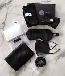Travel Set includes silk pillowcase, scrunchie and more