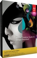 Computer peripherals: Adobe Design Standard CS6 Creative Suite Student & Teacher Edition - Mac Version