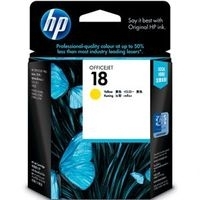 Computer peripherals: HP 18 Yellow C4939A Ink Cartridge