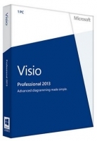 Microsoft Office VIsio Professional 2013 DVD Retail Pack
