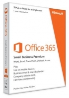 Microsoft Office 365 Small Business Premium 1 Year Subscription - 1 User Up To 5 Devices