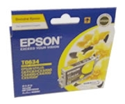 Computer peripherals: Epson T0634 Yellow Ink Cartridge