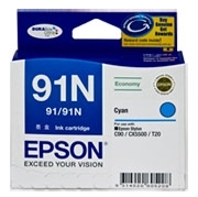 Epson T1072 91N Cyan Ink Cartridge