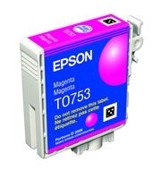 Epson T0753 Magenta Ink Cartridge for Epson Stylus C59