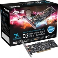 Computer peripherals: Asus Xonar DG 5.1 Channel PCI Sound Card - Low Profile Capable