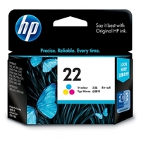 Computer peripherals: HP 22 Tri-colour C9352AA Ink Cartridge