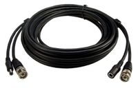 Dynamix 30m BNC Male to Male with 3.5MM Power Cable Male/Female. 75 OHM Coax