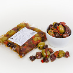 Mixed Chilli Marinated Olives - 300g/2kg