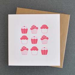 Stationery wholesaling: PRS08 Cupcakes (6 pack)