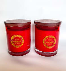 Flower: Medium scented soy candles