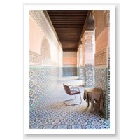 Morocco mosaic photographic art print by print by george