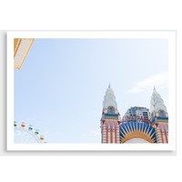 Luna park photographic art print by print by george