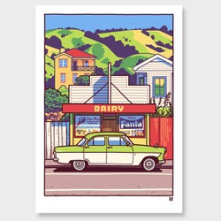 In the summeritme art print by ross murray