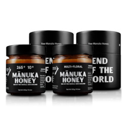 Food wholesaling: New Zealand MÄnuka Honey Bundle 45+ and 265+