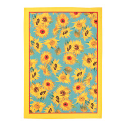 Van Gogh Sunflowers Tea Towel