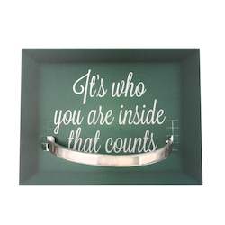 Wholesale trade: WHD CUFF - ITS WHO YOU ARE ON THE INSIDE THAT COUNTS