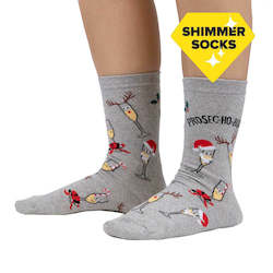Wholesale trade: Prosec-Ho-Ho-Ho! - Women's Crew Socks - Sock It To Me