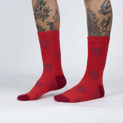 Wholesale trade: Sweet Hearts - Women's Crew Socks - Sock It To Me