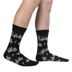 Wholesale trade: Fully Charged - Men's Crew Socks - Sock It To Me
