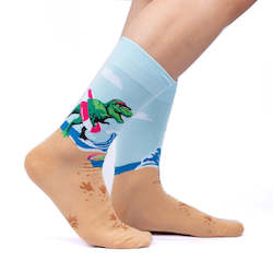 Dinos Gone Wild - Men's Crew Socks - Sock It To Me