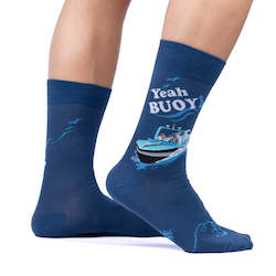 Yeah Buoy! - Men's Crew Socks - Sock It To Me