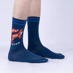 Wholesale trade: Zero Fox Given - Men's Crew Socks - Sock It To Me