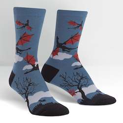 Wholesale trade: Twilight Flight - Women's Crew Socks - Sock It To Me