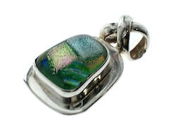 Jewellery: Dichroic Sterling Silver Pendant