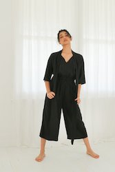 Clothing: Jumpsuit with Neck Sash