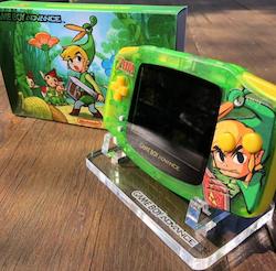 Electronic goods: Customized  Console Display Stand for Game Boy / 3DS / NGP Acrylic Stand Rack for display collection