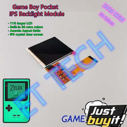 Electronic goods: 2020 New ! Game Boy Pocket GBP IPS LCD Backlight with 32 retro colors