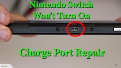 Electronic goods: Replacement Charging Port Type-C Charger Socket for Nintendo Switch NS Console