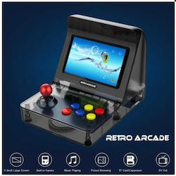 Electronic goods: RS-07 Retro Mini Handheld Game Console 4.3 Inch Extra TWO controllers TV-OUT