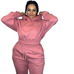 Clothing: Dusty Pink HOODIE - On Preorder