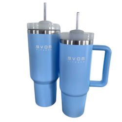 Evom InsuLuxe Tumbler - Baby Blue - Lead free