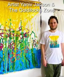 Mens T Shirts: The Goldilocks Zone T-Shirt