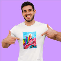 Mens T Shirts: The Cloak of Many Colours - T-Shirt