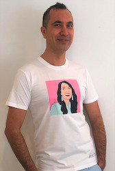 Mens T Shirts: Jacinda Ardern T-Shirt: Cindylicious