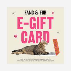 Cat Houses Beds: Fang & Fur E-Gift Card