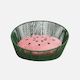 Rattan Cat Bed - Watermelon