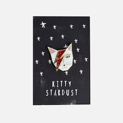 For Humans: Cat Pin - Kitty Stardust