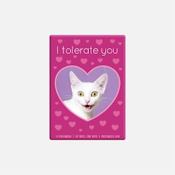 Cat Magnet - I Tolerate You