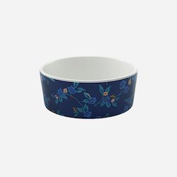 Ceramic Cat Bowl - Cath Kidston Greenwich Flowers