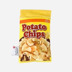 Hidden Treat Cat Toy - Potato Chips Bag