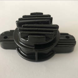 Insulator Black up to 6mm wire or polybraid
