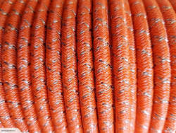 Power Bungy Hi Vis Orange, 50m, 6 S/S strands (O50)