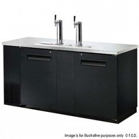 Products: Wide double door beer dispensers UDD-3