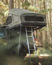 Crow's Nest Extended Rooftop Tent - Green (Available Now)
