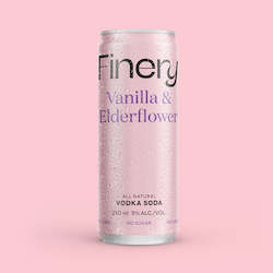 Fresh Batch - Finery Vodka Soda - Vanilla & Elderflower